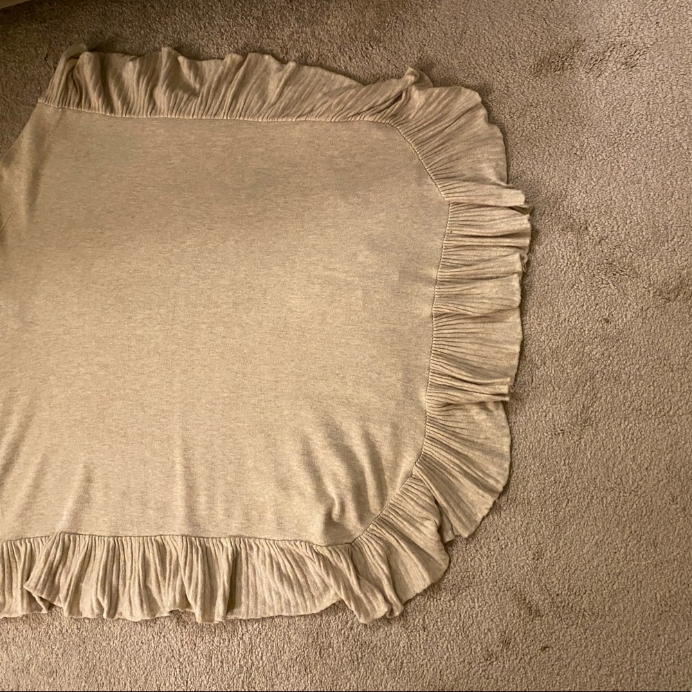 Beige  Women Poncho by Max Edition! 60% cotton, 40% rayon! - Picture 2 of 2